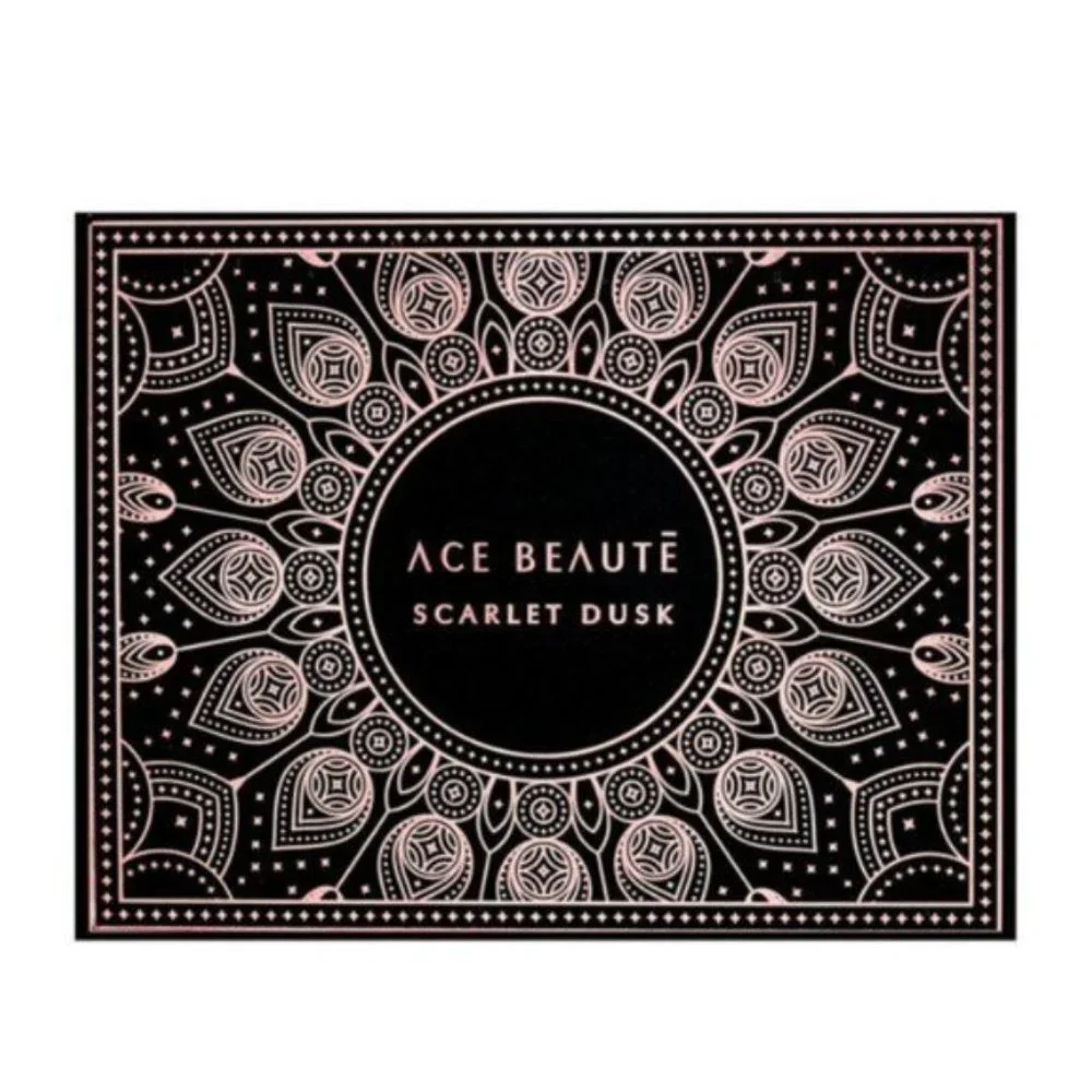 Ace Beauté SCARLET DUSK Palette- Brand NEW